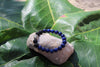 Energy Bead Bracelet- Lapis Lazuli with Lava bead stone